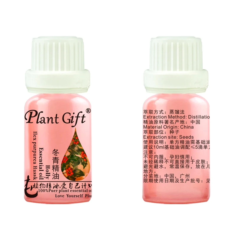 

100% Pure Plant Essential Oils Wintergreen Oil 10ml Stimulate Diminish Inflammation Analgesia Whitening