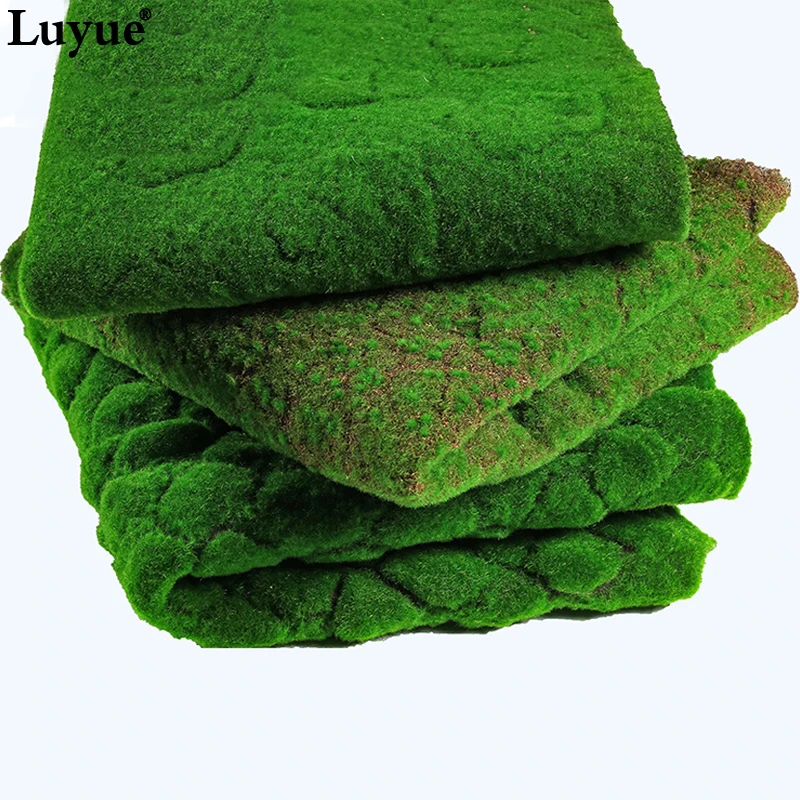 Luyue 1 M * 1 M cuadrado Planta Artificial césped casa simulación planta Fondo pared musgo césped verde Sod Interior decoración de la ventana Luyue 1 M * 1 M cuadrado Planta Artificial césped casa simulación planta Fondo pared musgo césped verde Sod Interior decoración de la ventana
