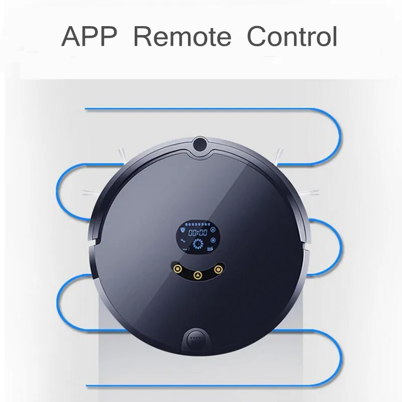 Upgraded Sweeping Robot Vacuum Cleaner Household Smart Automatic