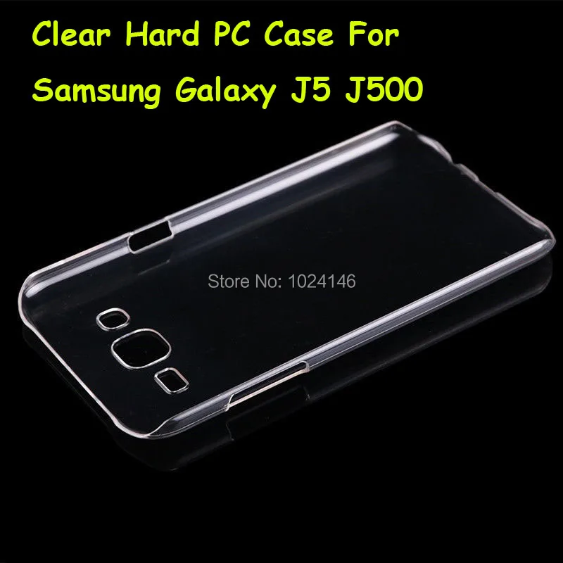 Новый тонкий прозрачный жесткий защитный чехол из ПК для Samsung Galaxy J5 J500 J5008 J500F |