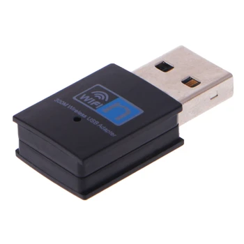 

Mini 300Mbps USB2.0 WiFi 802.11 n/g/b LAN Network Card Wireless Dongle Adapter