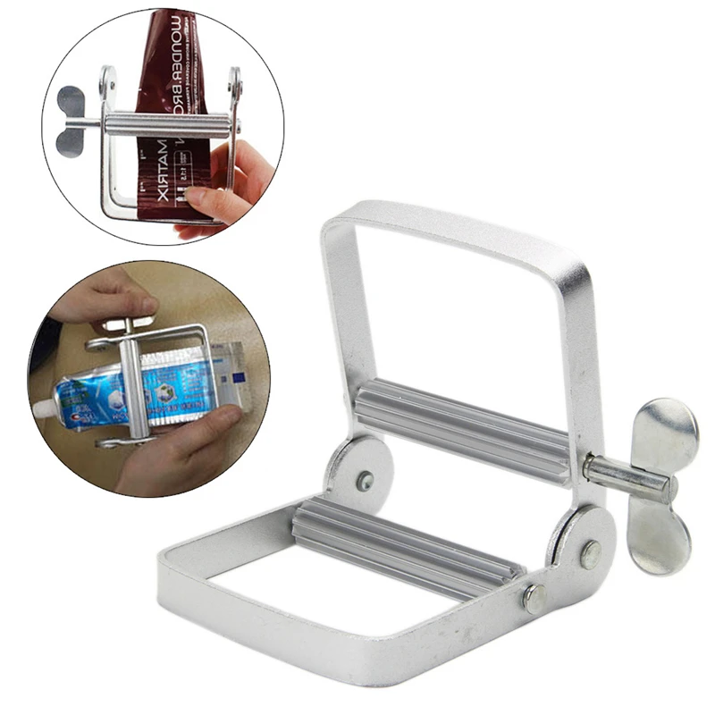

Aluminum multifunction squeezer /Toothpaste Dispenser Rolling Tube Push Squeezer Glue Bathroom Home Commodity