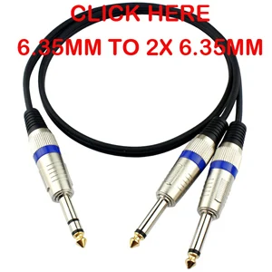 6.35 TO 2x 6.35 -samll for link