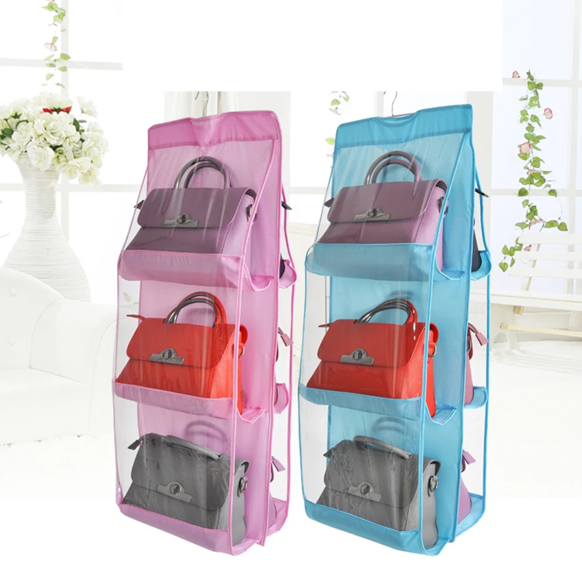 2017 Multicolor Wall Hanging Storage Hanging Bag Rear wall multi storey