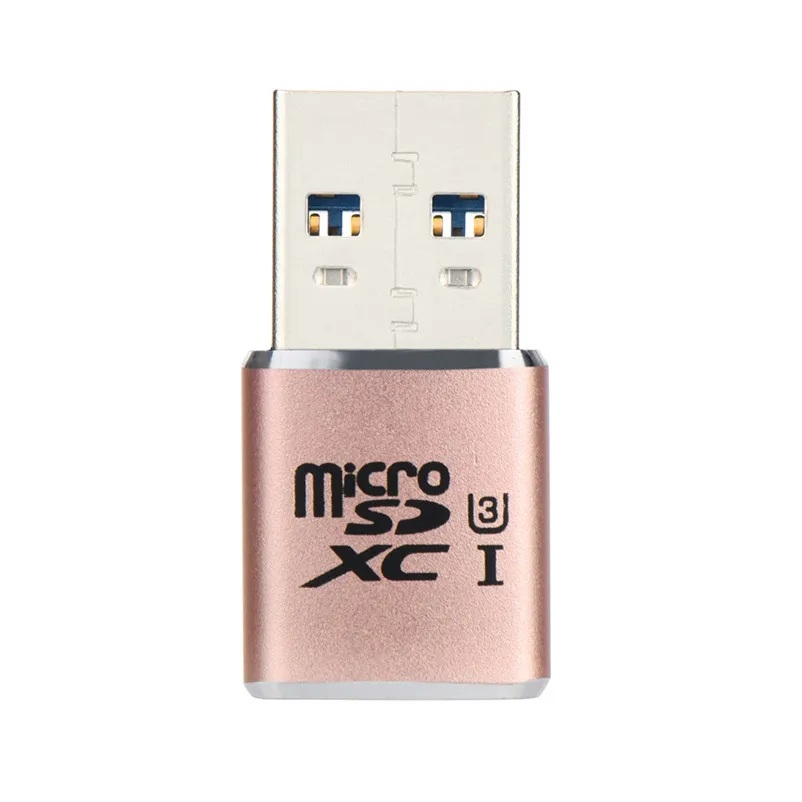 USB 3,0 мини-кард-ридер/MICRO SD/SDXC алюминиевый TF кард-ридер А7