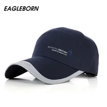 Бейсбольная кепка с вышитым логотипом для мужчин и женщин, удлиненная брендовая Кепка с козырьком, бейсболка, шляпа, кепка