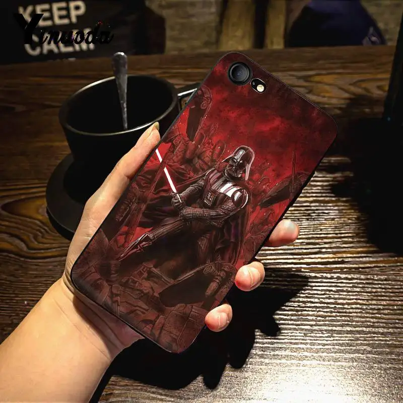 Yinuoda для iPhone 7 6 X Чехол Star Wars Изысканный Роскошный телефон чехол для iPhone 7X6 6S 8 Plus X 5 5S SE XS XR