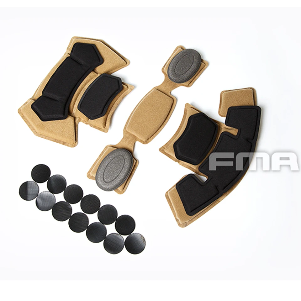 

Tactical Helmet Accessories Protective Pads Memory Foam Pad for Ballistic Helmet Free Shipping