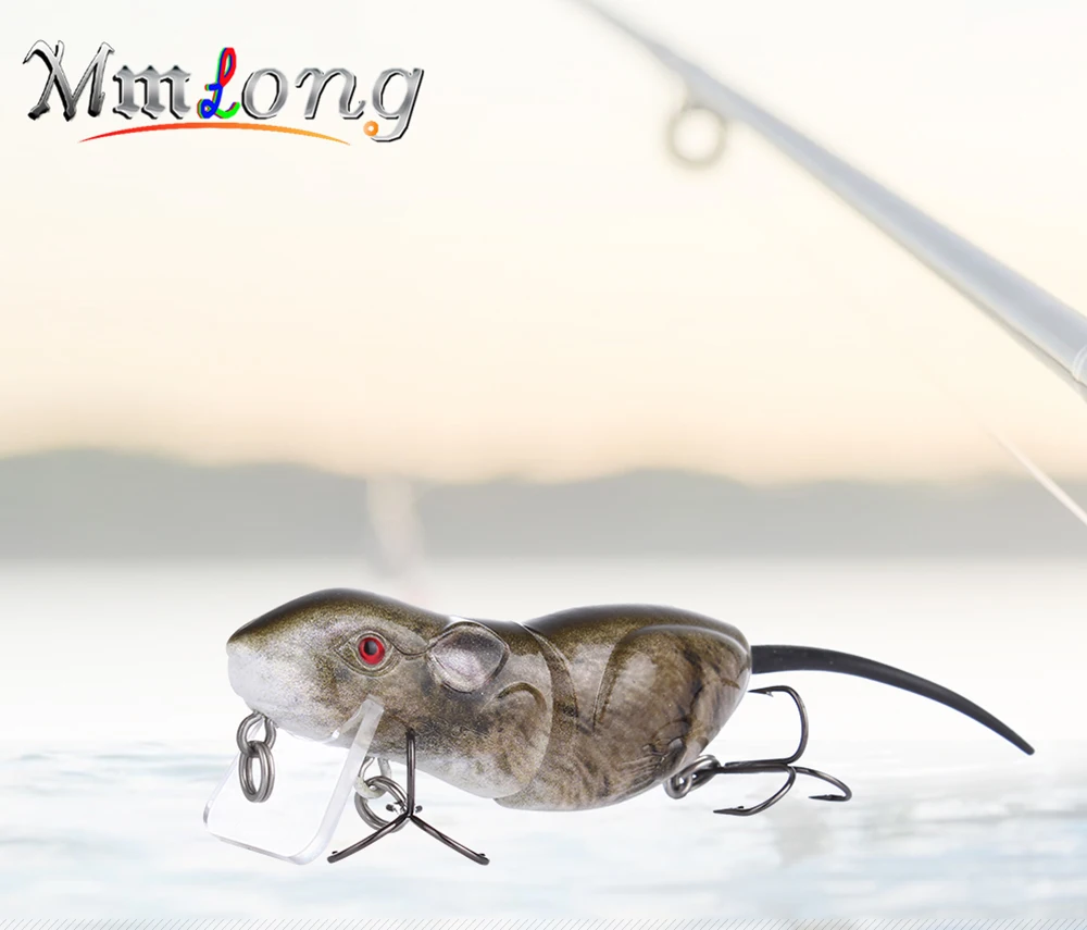 Mouse fishing lures swimbait Rat 4-M-01