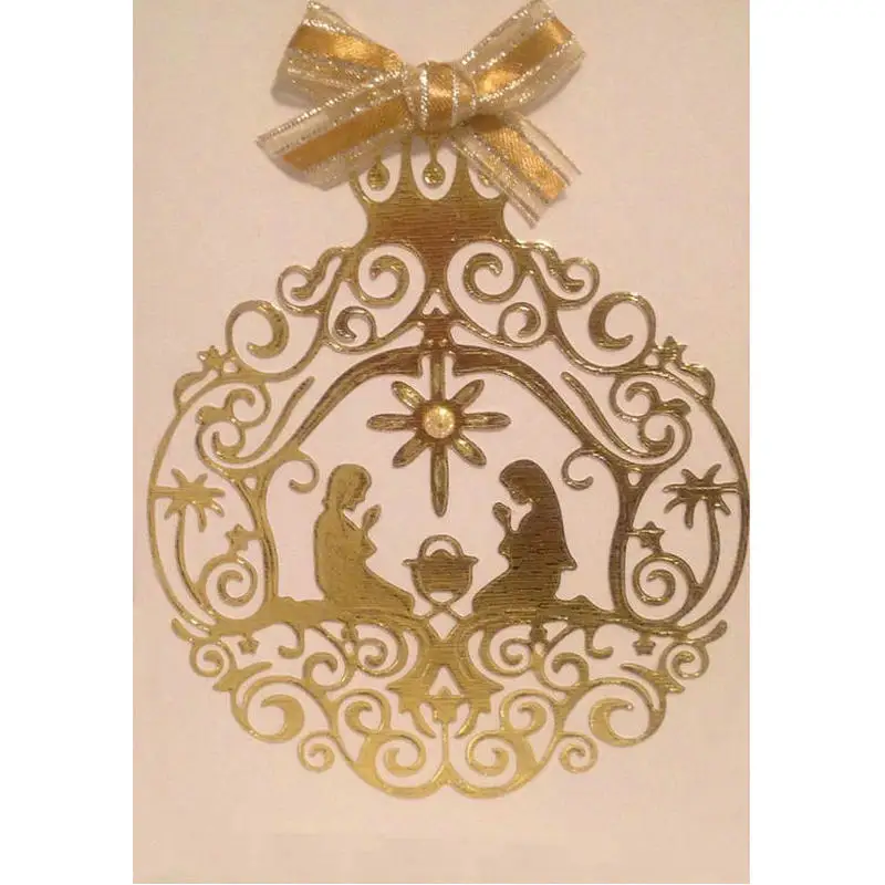 

Religion Pray Pattern Metal Cutting Dies Scrapbooking Embossing Stencil Card Die For DIY Invitation Album Book Decoration