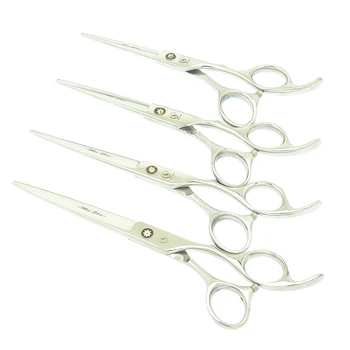 

5.5" 6.0" 6.5" 7.0" Hair Cutting Scissors Professional Hairdressing Scissors Japanese 440C Barbers Hair Thinning Shears HA0482