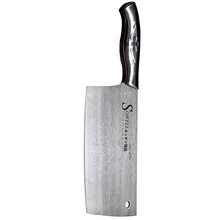 Sowell Marke 7 Zoll Fleisch Cleaver Schwere Hackmesser Muster Edelstahl Messer Geeignet Zum Schneiden Von Fleisch Und Knochen