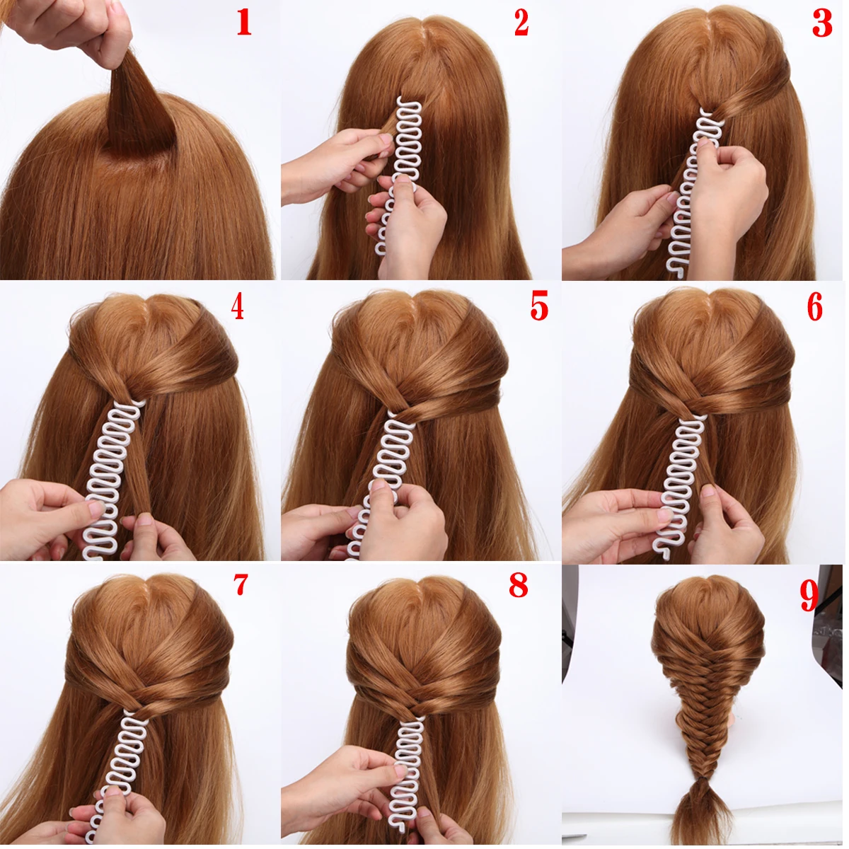 French Hair Braiding Tool Weave Braid Roller Hair Twist