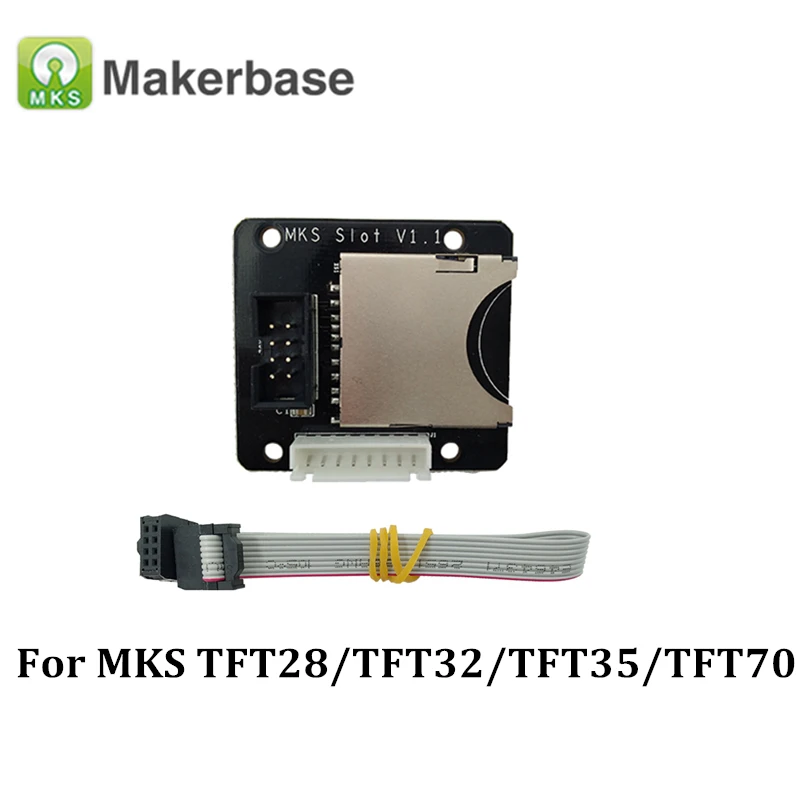 3D طابعة أجزاء MKS فتحة التوسع وحدة الخارجية قارئ البطاقات SD موصل محول ل MKS TFT32/MKS TFT28 3D طابعة أجزاء MKS فتحة التوسع وحدة الخارجية قارئ البطاقات SD موصل محول ل MKS TFT32/MKS TFT28