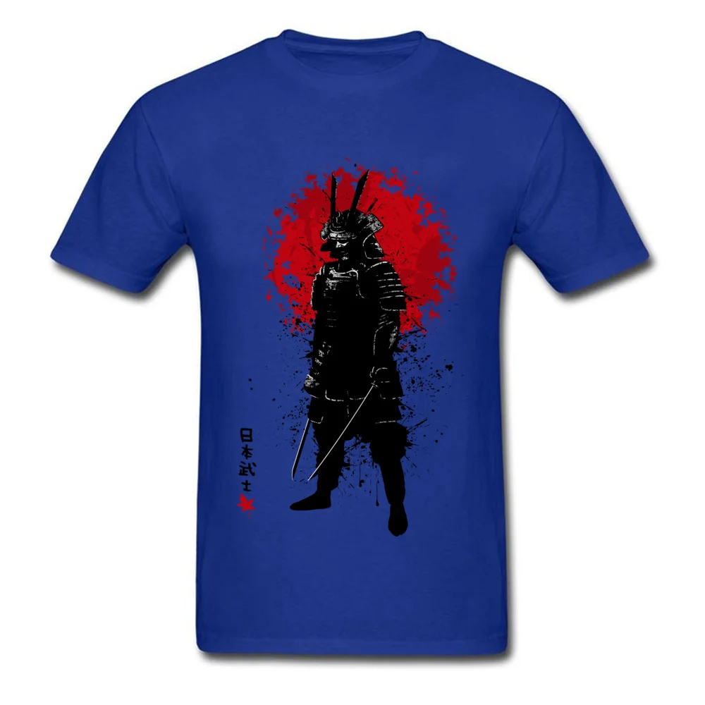  Boy Top T-shirts Samurai ink Personalized Tops Shirt Pure Cotton O-Neck Short Sleeve Hip hop Tees Thanksgiving Day Samurai ink blue