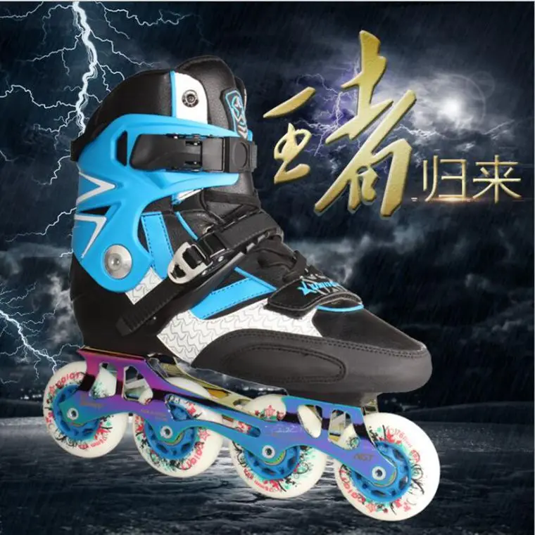 جودة عالية! الأصلي 2017 المهنية حذاء تزلج بعجلات الأسطوانة أحذية التزلج انزلاق شحن التزلج Patines جودة عالية! الأصلي 2017 المهنية حذاء تزلج بعجلات الأسطوانة أحذية التزلج انزلاق شحن التزلج Patines