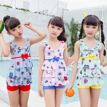 Раздельный купальный костюм для девочек, детские купальники, детские купальные костюмы, милая пляжная юбка, большие купальники для девочек, купальник ng mga bata