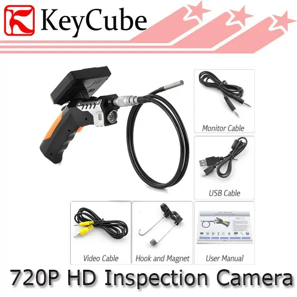 

720P HD Wireless Inspection Camera DVR tool 3.5 Inch Detachable Monitor Free Express Shipping