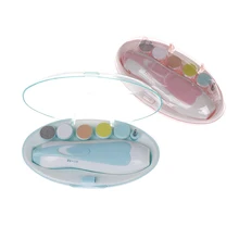 Детский триммер для ногтей, машинка для стрижки, маникюра, педикюра, резак, ножницы для детей, младенцев, Уход за ногтями, электрическая безопасная машинка для стрижки ногтей