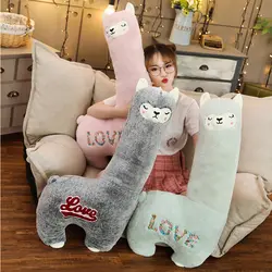 60-90 см японский Alpacasso мягкие игрушки Аниме Куклы Kawaii овечка плюшевая игрушечная Альпака гигантские мягкие животные игрушки Дети