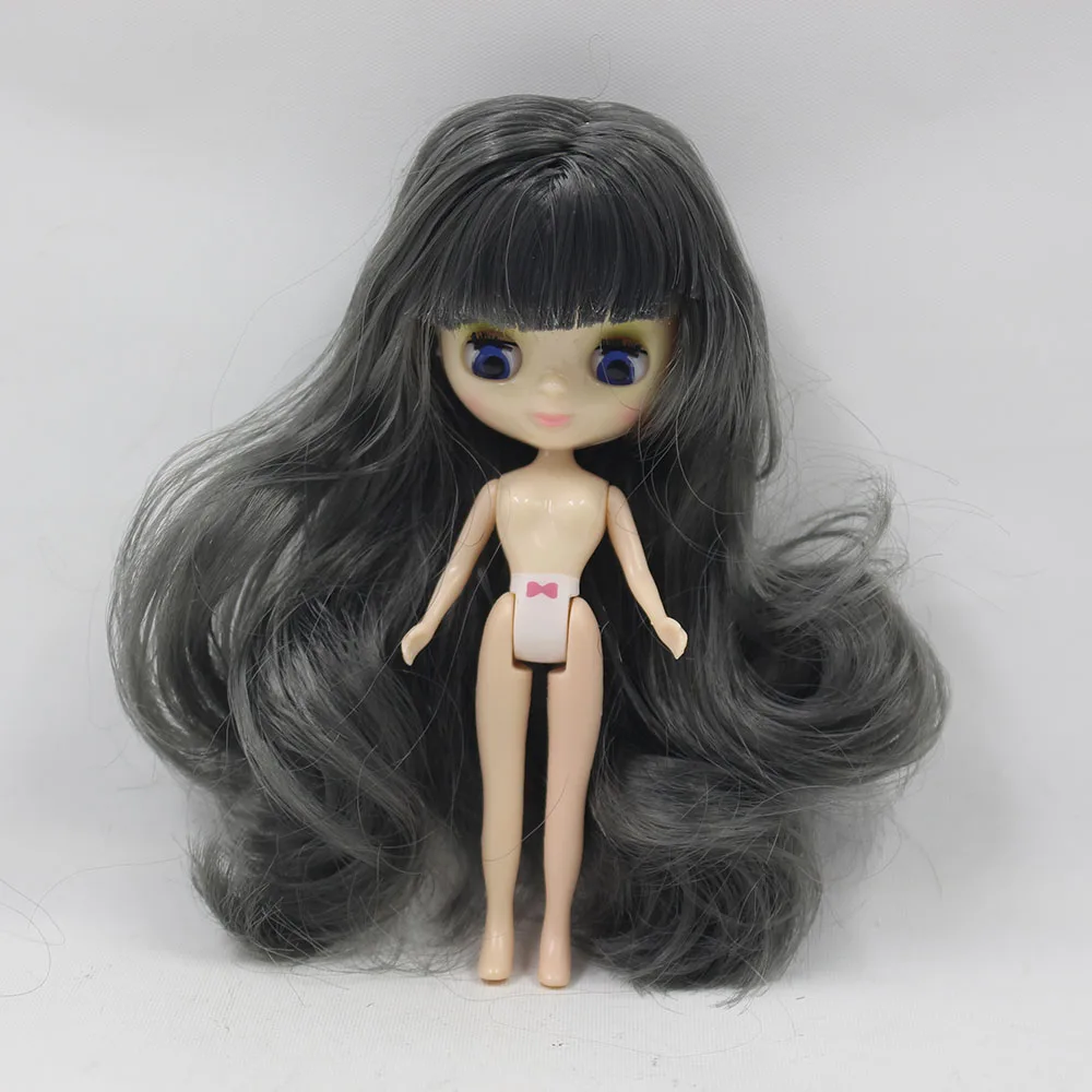 Мини blyth кукла Обнаженная фабрика кукла подходит для diy Изменить макияж волосы очень долго может изменить их волосы, такие как в точках - Цвет: 130BL9016