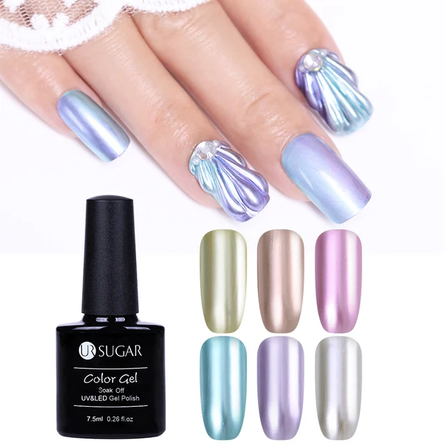 Ur Sugar 7 5ml Metallic Mirror Effect Gel Soak Off Nail Polish Ur Sugar 7 5ml Metallic Mirror Effect Gel Soak Off Nail Polish Supper Shinning