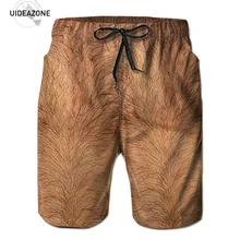 Мужские повседневные летние шорты сексуальные треники мужские фитнес, бодибилдинг, тренировка короткие брюки грудь волосы 3D свободные треники