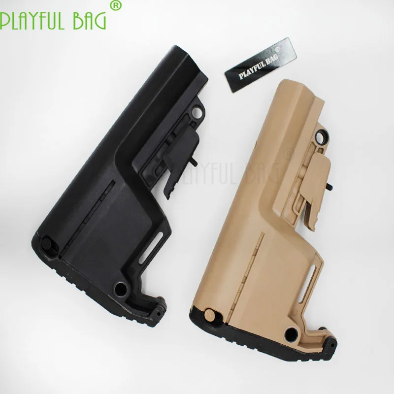 

PB Playful Tactical nylon cs game jinming8 M4 nylon buttstock refit MFT weight version after supporting gel ball gun accessory m