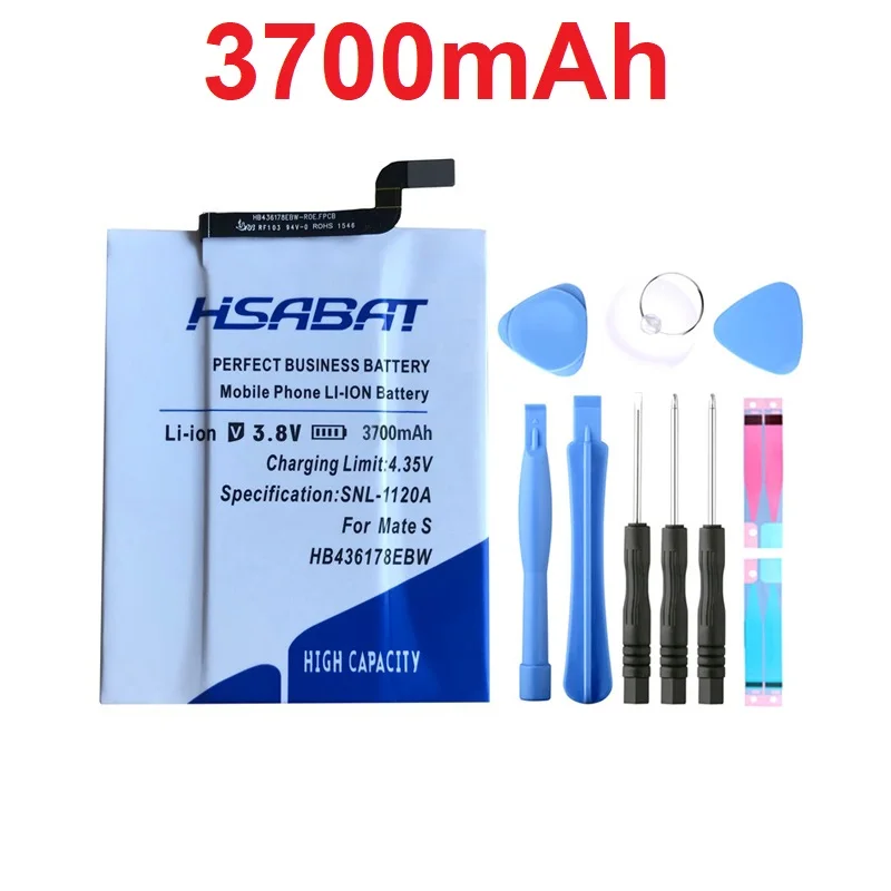 

HSABAT HB436178EBW 3700mAh Battery for HUAWEI Mate S CRR-CL00 CRR-UL00