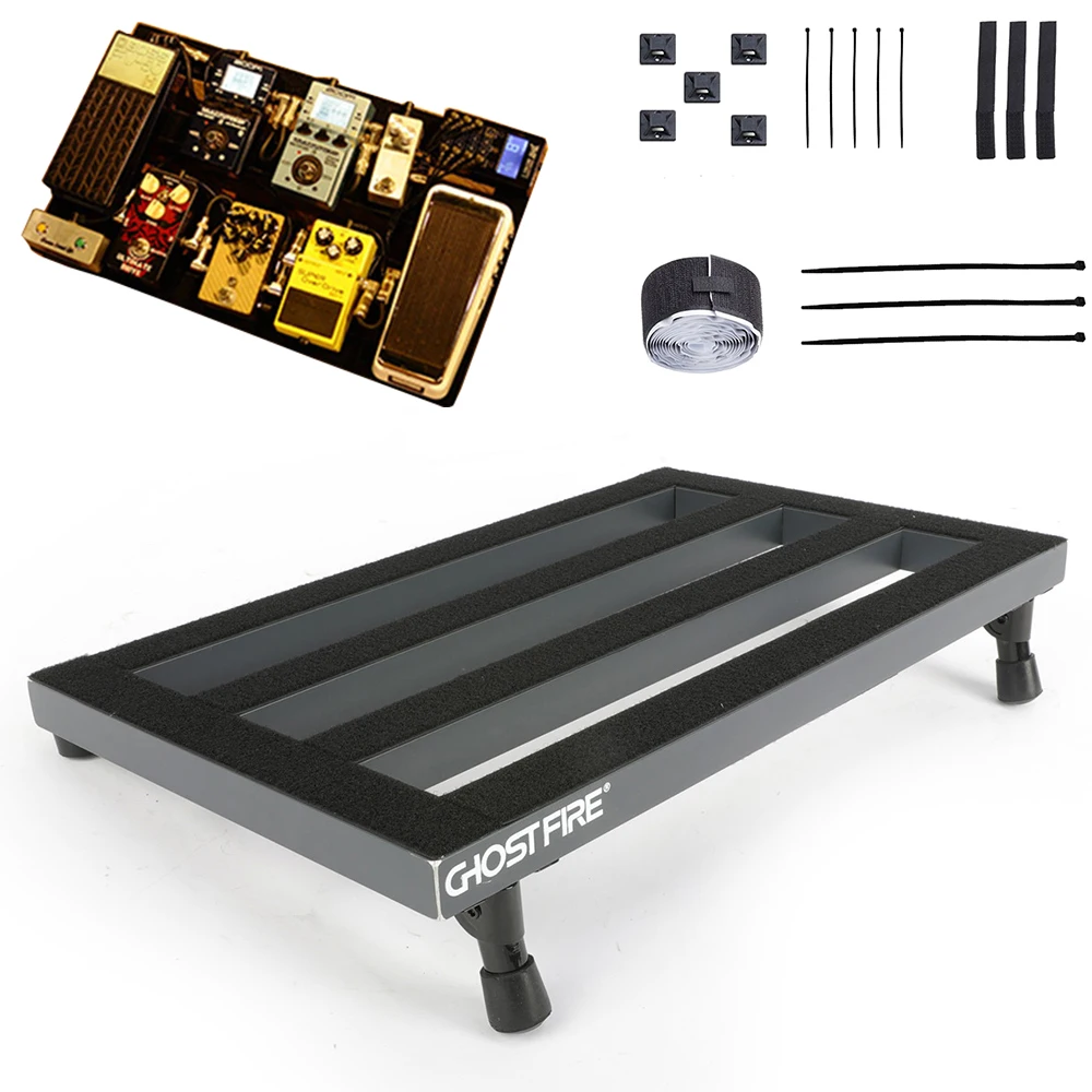 MoonEmbassy الكهربائية الغيتار دواسة مجلس الغيتار آثار Pedalboard دواسة الغيتار الموسيقية الملحقات أداة