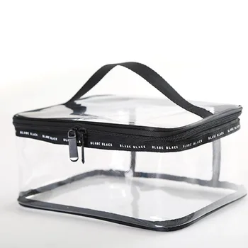 

Travel Makeup Bag Women Cosmetic Case Waterproof Transparent Wash Organizer PVC eco Multifunction Storage Pencil Case