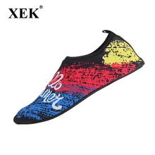 Для мужчин пляжные водонепроницаемая обувь уличные шлепанцы для Плавания Для женщин спортивные сандалии легкие скольжения на Быстросохнущие кроссовки feminino esportivo ST282