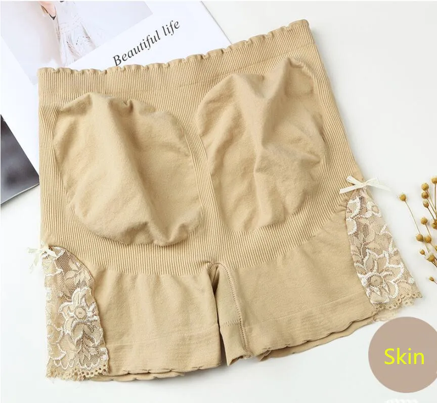 Безопасные Короткие штаны женские кружевные шорты под юбку женские короткие колготки дышащие Бесшовные трусы до середины талии трусы шорты для мальчиков