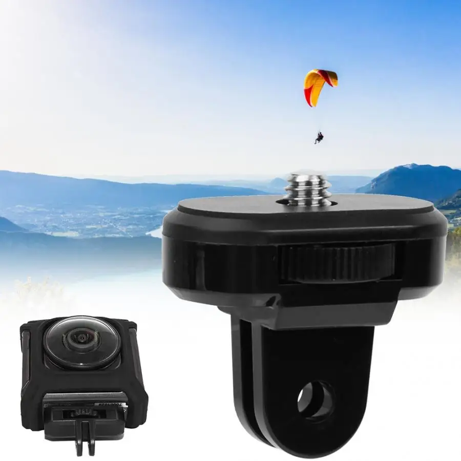 

New Universal Action Camera 1/4 Inch Screw Mount Tripod Selfie Stick Adapter for GoPro