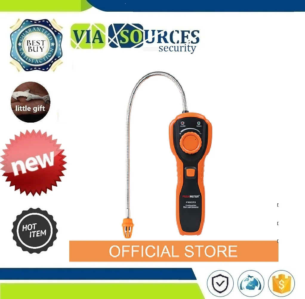 

With Sound Light Alarm Analizador de gases PM6310 High Accuracy Combustible Gas Leak Detector Analyzer Meter