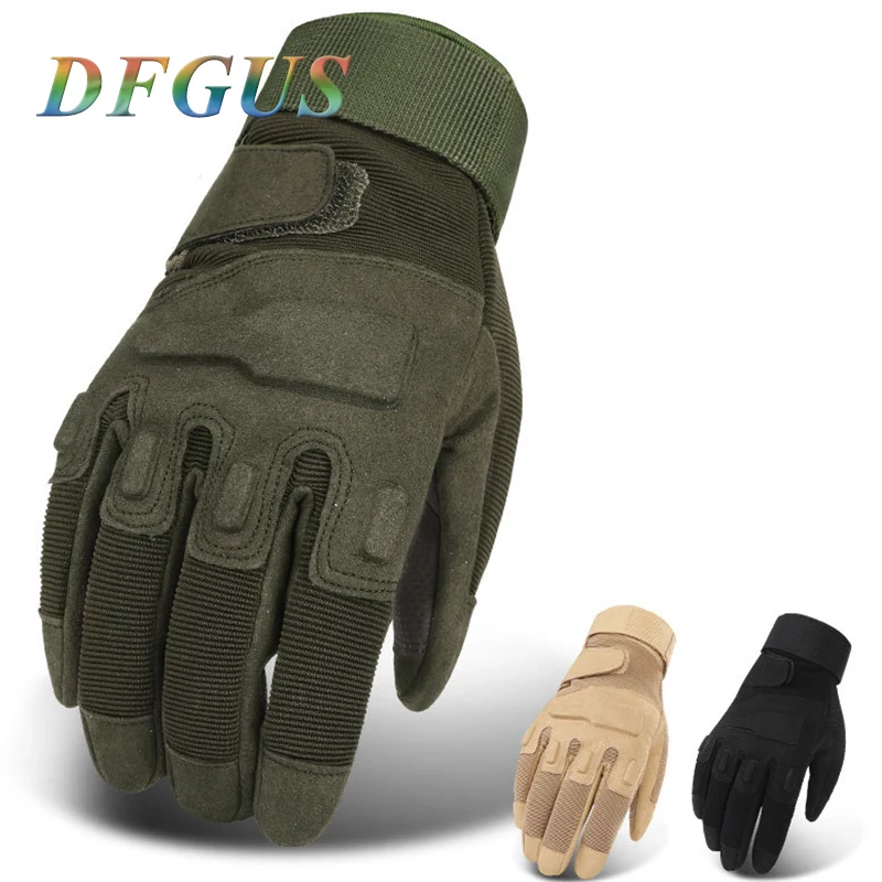 Military Tactical Gloves Men Outdoor Sports Full Finger Winter Guantes Combat Slip resistant