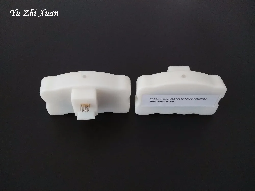 T5961-T5964 T5968 принтер 7700 9700 ремонтный ящик для Epson 7710 9710 мусорный бак чип resetter |