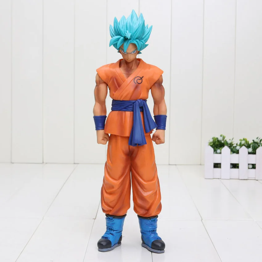 19-30 см Dragon Ball Z Super Saiyan vegeta Son Гоку Фриза Trunks vegetto фигурка Gotenks из ПВХ фигурка Коллекция Модель игрушки 11 стилей - Цвет: Goku blue bag