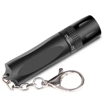 

Outdoor Climbing LED Aluminum Alloy Head Rotary Switch Keychain Flashlight