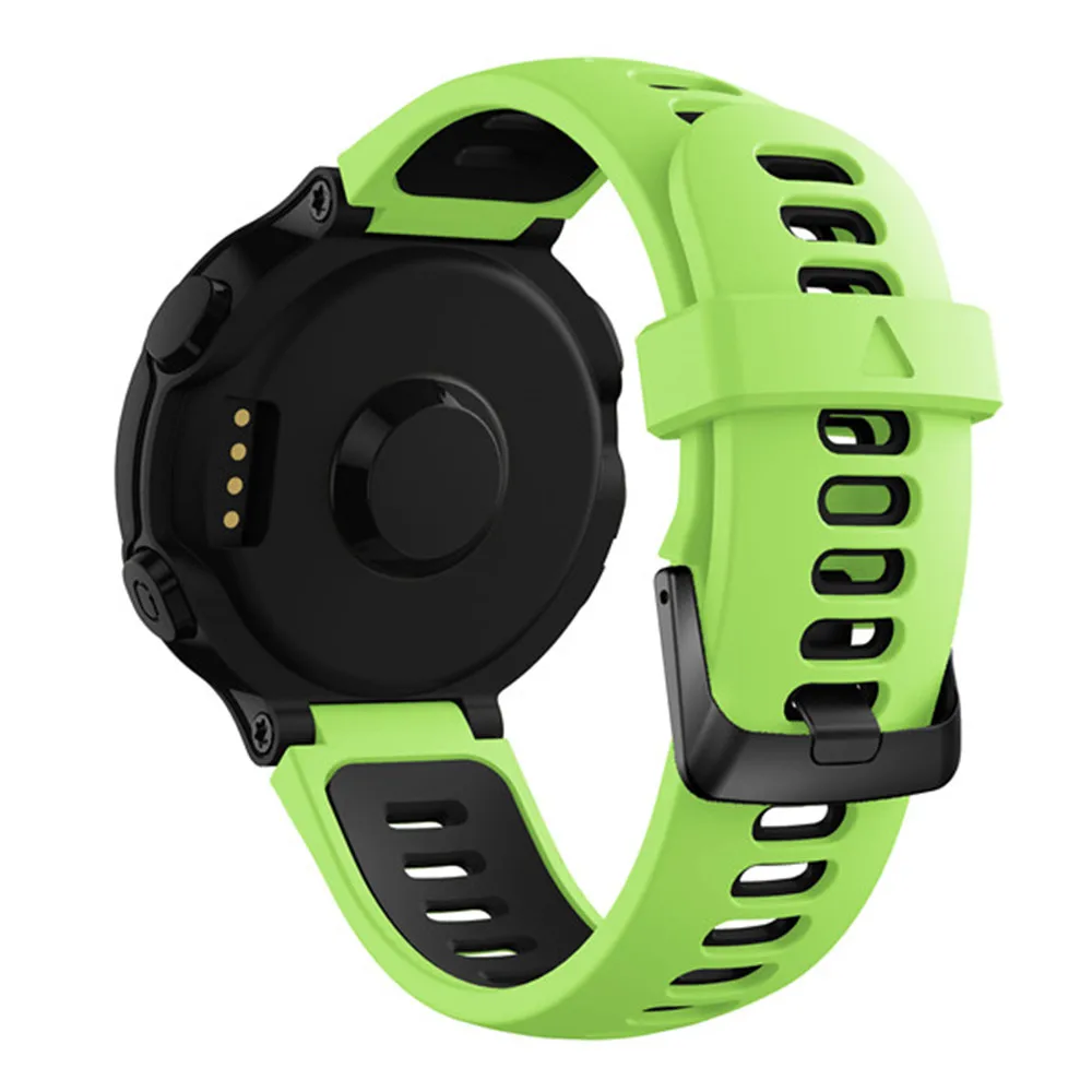 Браслет для наручных часов Garmin Forerunner 735XT 220 230 235 620 630 735XT Смарт-часы мягкий Замена для силиконового ремешка ремешок для наручных часов браслет