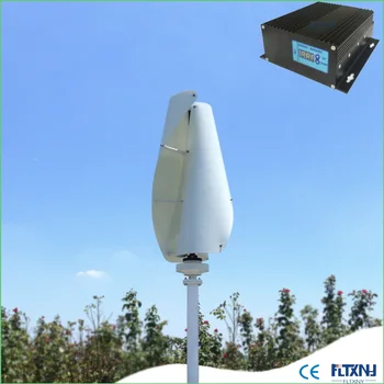 

New arrival vertical wind turbine 500w with12v 24v 48v MPPT controller
