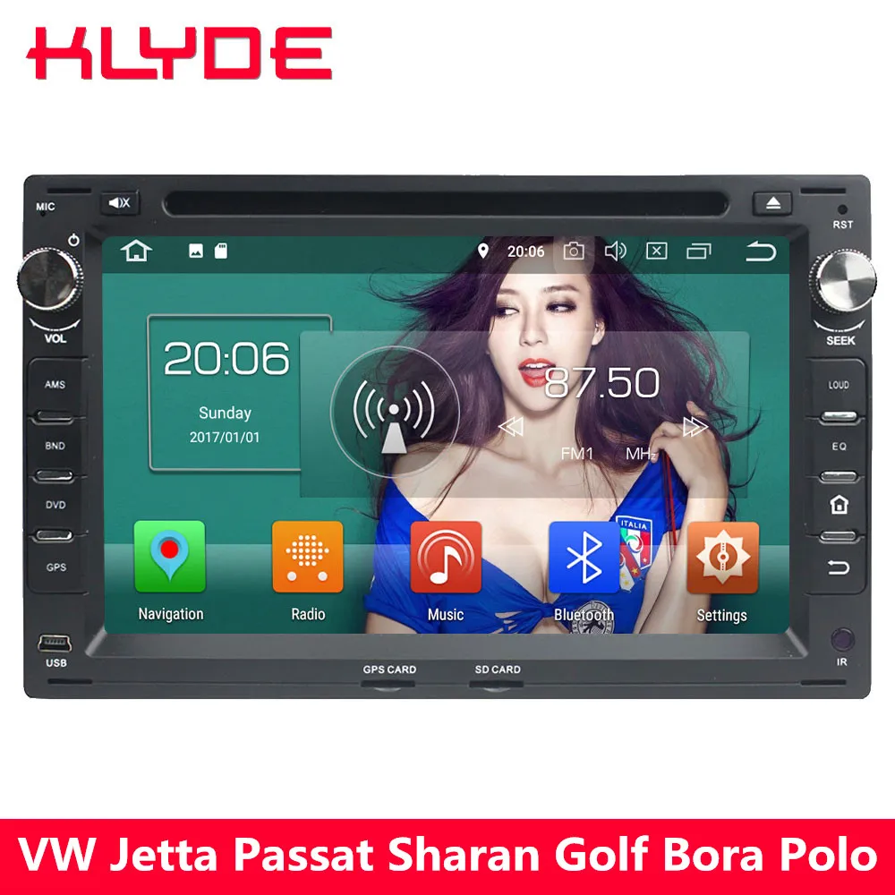 KLYDE 4G Android 8 Octa Core 4GB 32GB Car DVD font b Multimedia b font Player