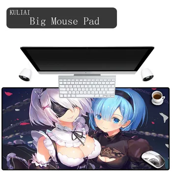 

XGZ DIY Japan and South Korea Anime Large Size Mouse Pad Nier Automata Game Mousepads Desktop Decoration Sexy Wallpaper Mats