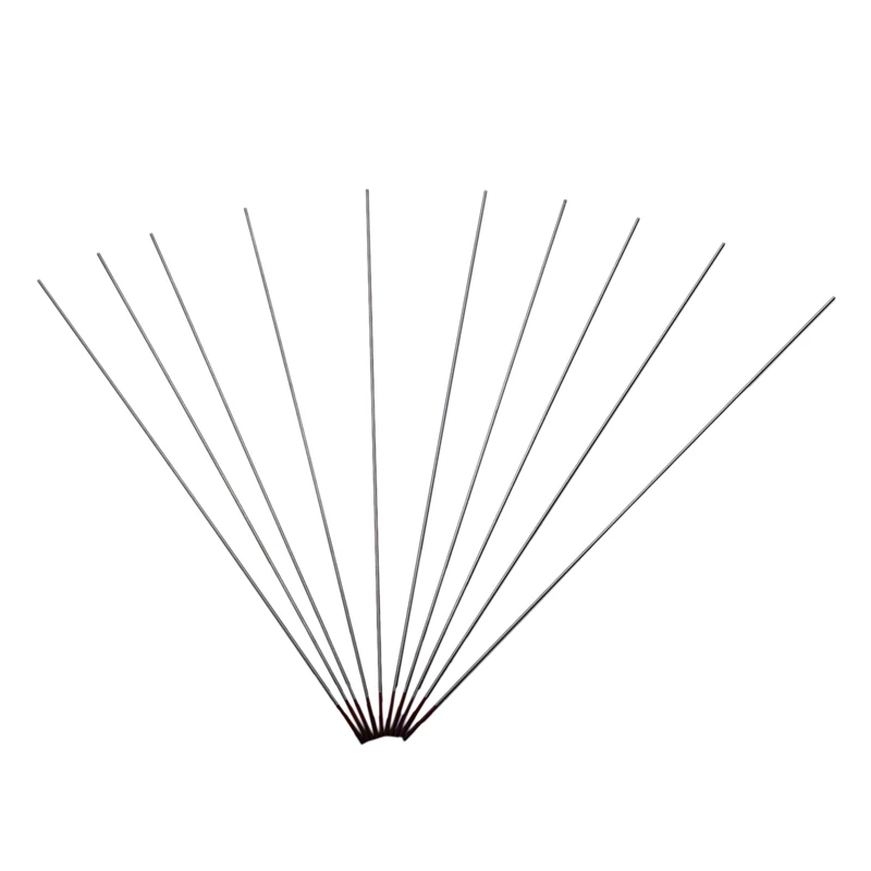 

10Pcs Red Color Code Thorium Tungsten Electrode Head Tungsten Needle/Rod For Welding Machine
