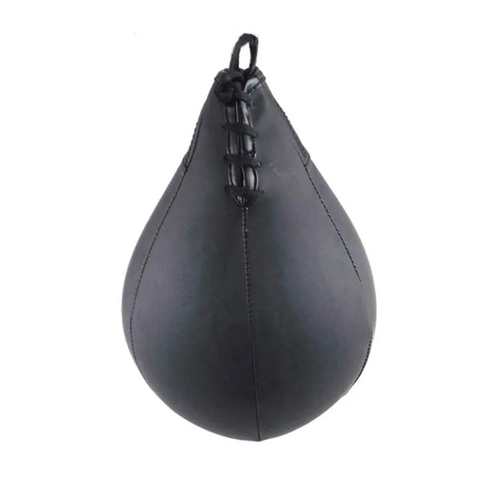 Gymforward Professional Set of Boxing Pear Speed Ball and Hanger Boxing Punching Speed bag Base Training Equipment Tools