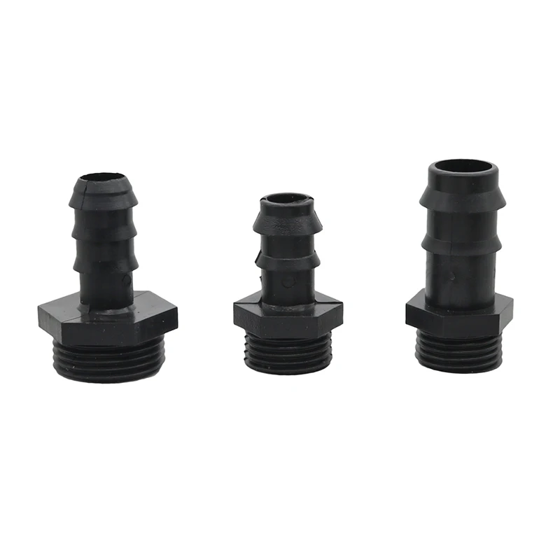 Straight Hose Connector With Threaded Agriculture Garden