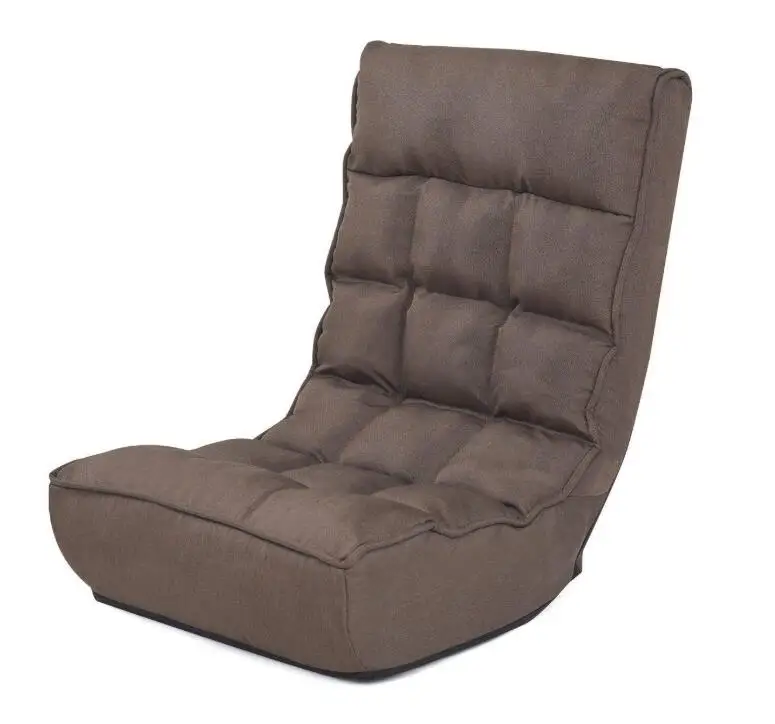  Ergonomic Adjustable Folding Lazy Sofa Relax Floor Gaming Chair Living Room Furniture Floor Couch F