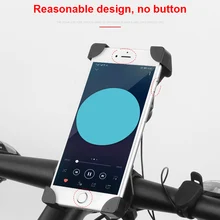 Велосипедный держатель для телефона клаксон велосипедный Универсальный мобильный телефон держатель для iPhone samsung мобильных устройств F-Best