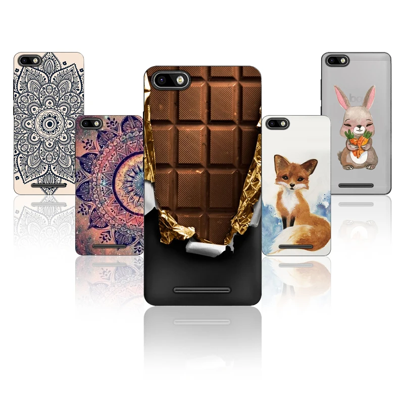 

FANATU BQ Strike 5020 Case Silicone Soft TPU BQ Strike 5020 Cover 5.0" Cute Protector For BQ Magic BQS5020 Back Case Shell