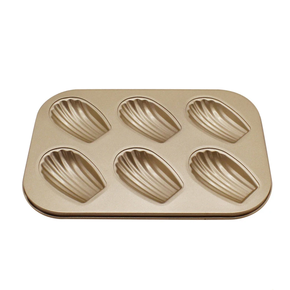 Non-stick Donut Shell Shape Cookie Maker Pan Cake Biscuit Mold Baking Tray New